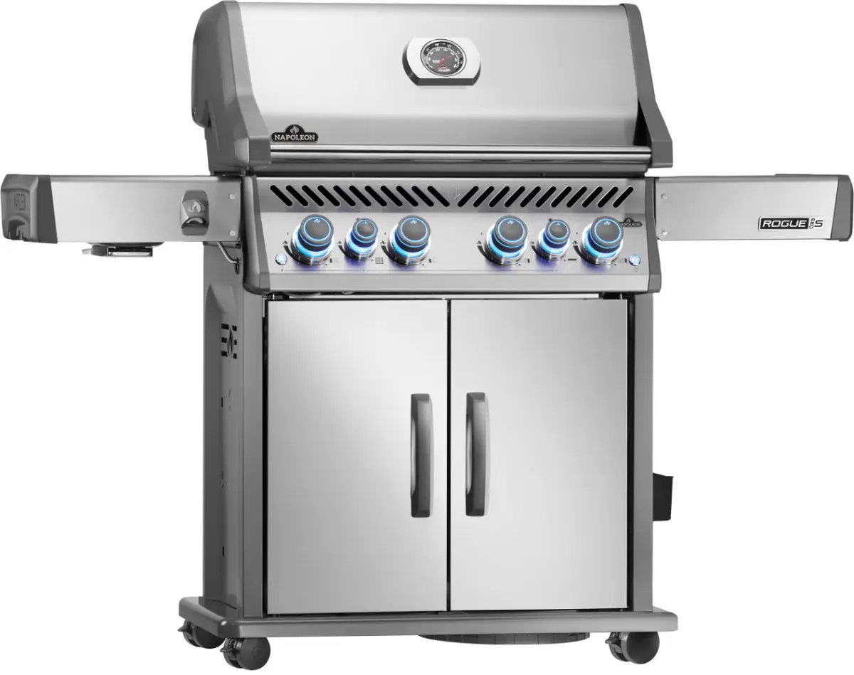 Napoleon Rogue PRO-S 525 Edelstahl Gasgrill mit Edelstahlrosten