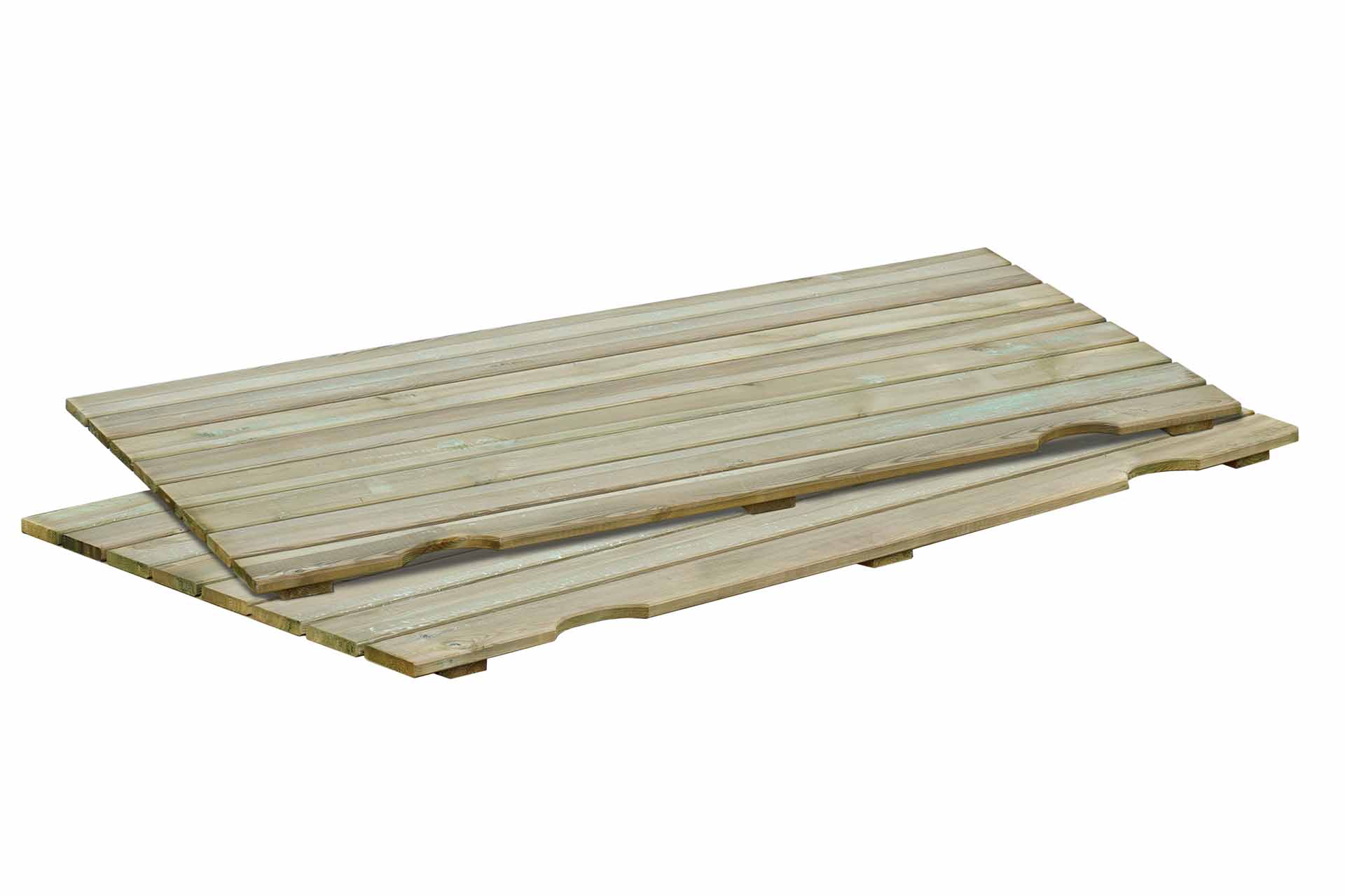 67044-W2 Sandkasten 180x180 cm mit Deckel aus Kantholz 7x7 cm TÜV geprüft