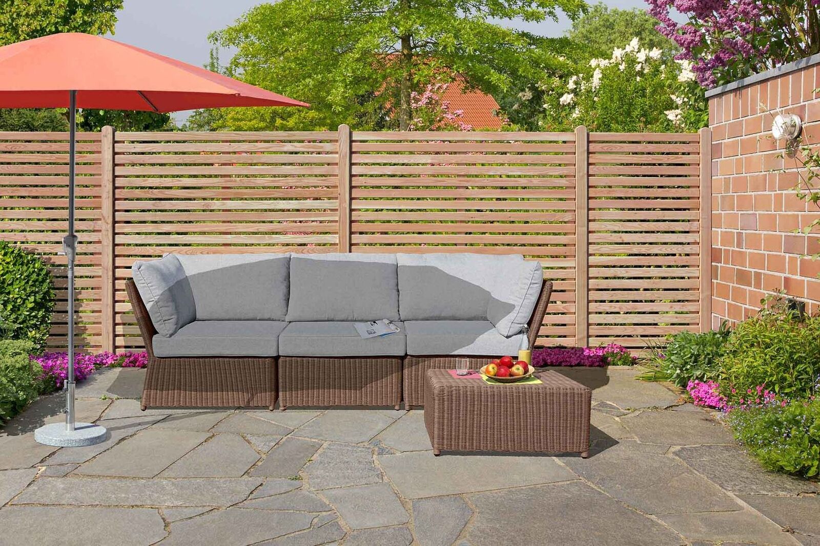 eLHP62X9ruMDQb Bausatz Sichtschutzzaun Höhe 180 cm Holz Lärchenholz Sichtschutzzaun Holzwand