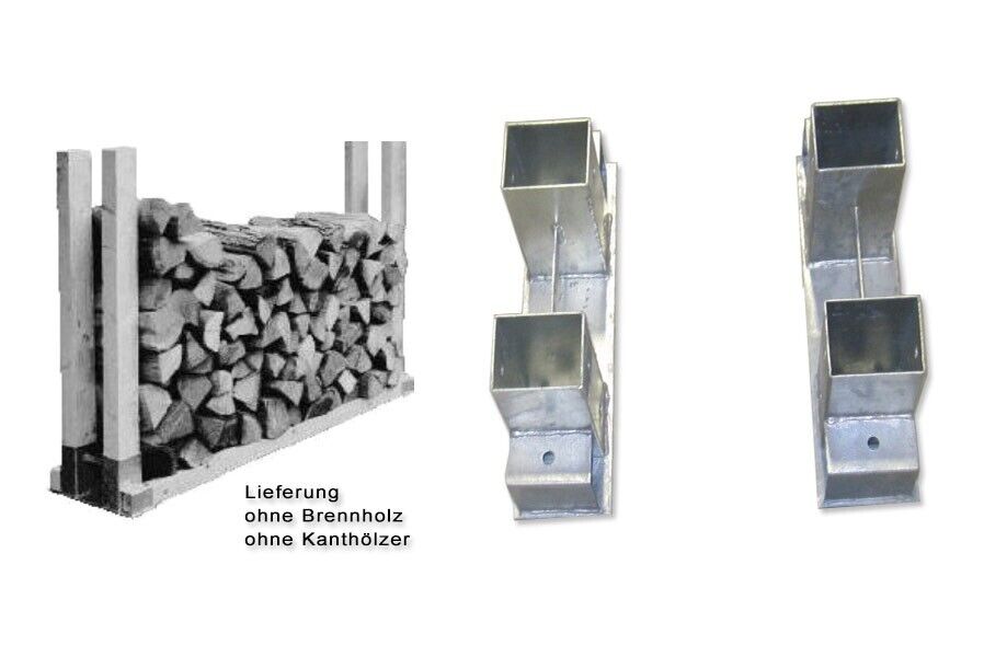 222m9eagCetrGCYu Verbinder für Stapelhilfe für Brennholz Kaminholz Holzlager Feuerholzregal Holz lagern