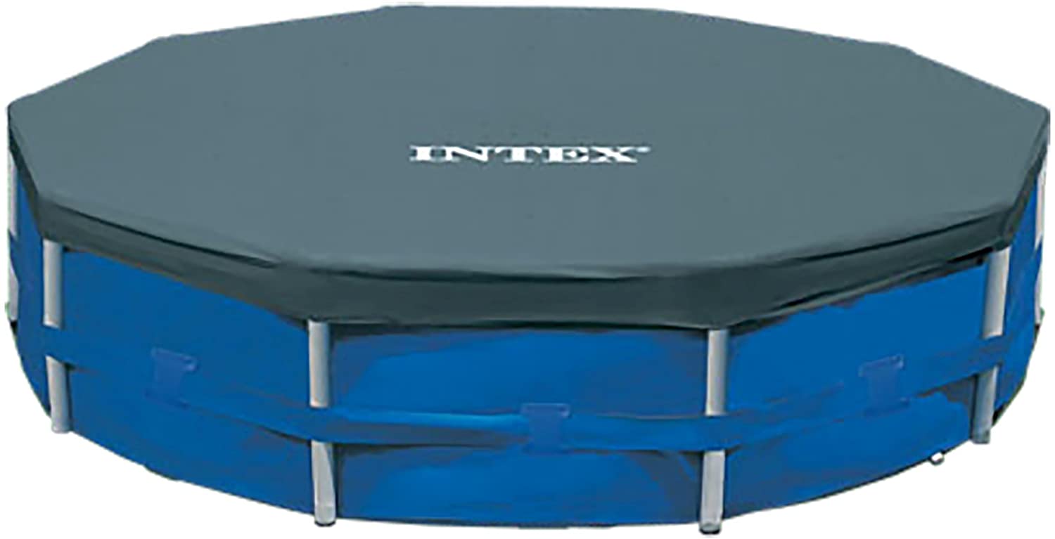 Intex Round Pool Cover - Poolabdeckplane - Ø 305 cm - Für Metal und Prism Frame Pool