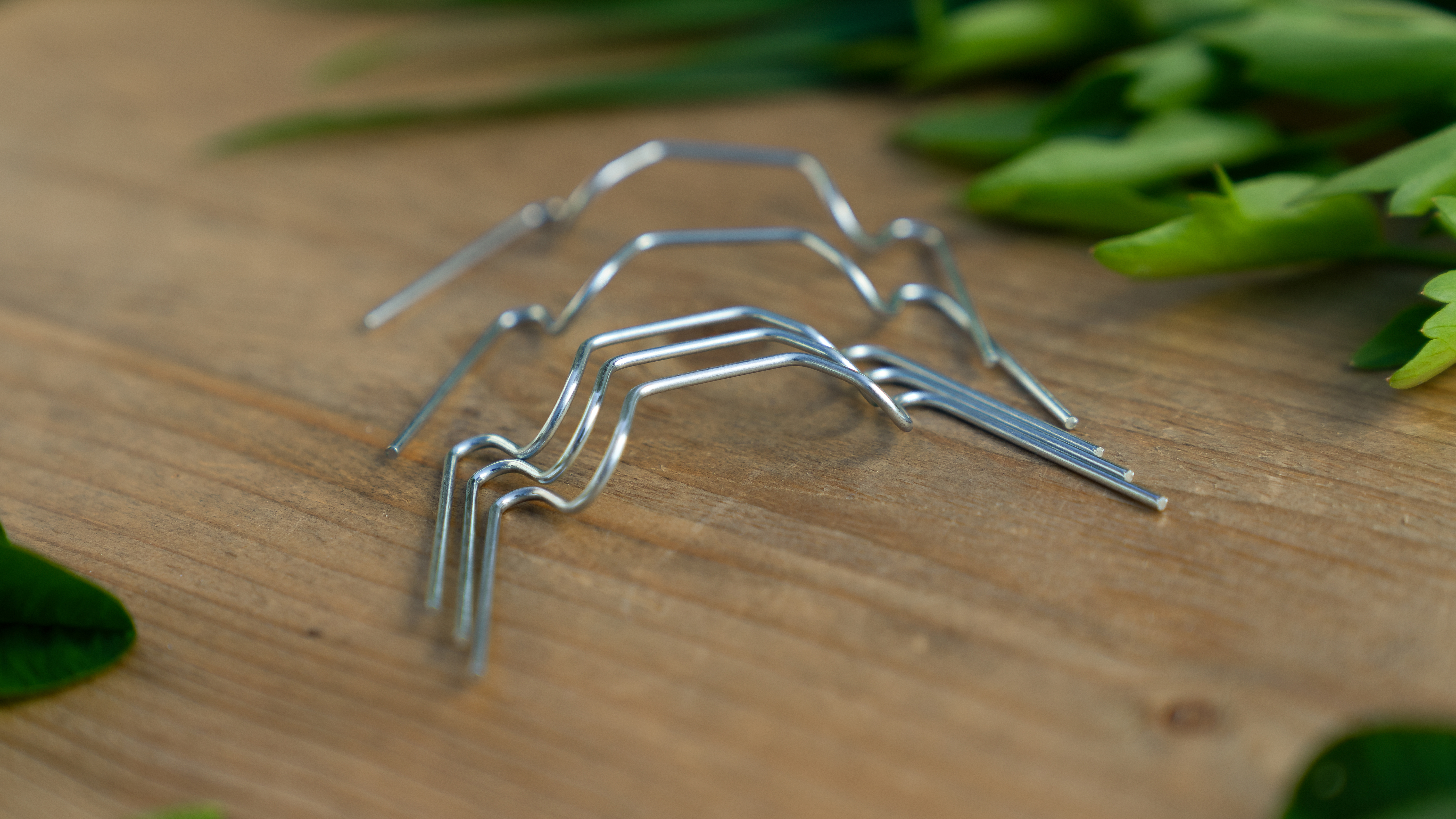 Glasfederklammern, 20 Stück