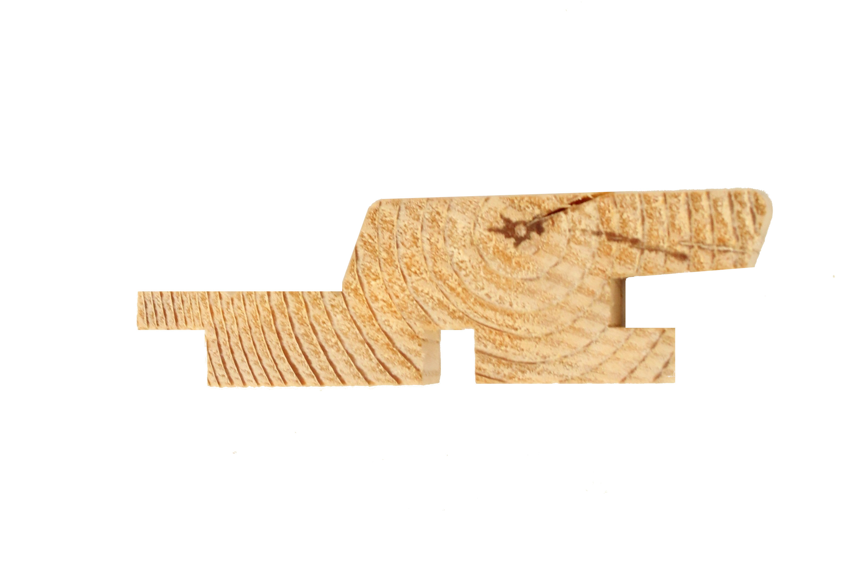 Rhombus-Profil-20x95 Fassaden Profil Rhombus 28x95 mm mit Nut und Feder Lärche naturbelassen Länge