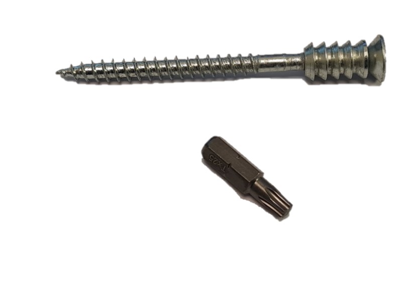 SWG - 20 Stück Justierschrauben Holz/Beton, 6 x 80