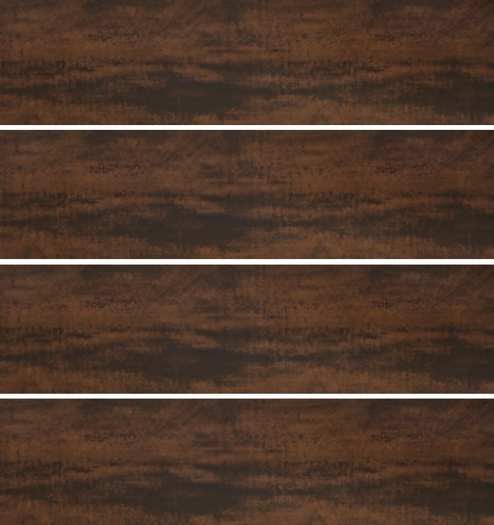 rostoptik_ Sichtschutz EASY-BOARDS ACP Steckzaun rostoptik 4er-Set