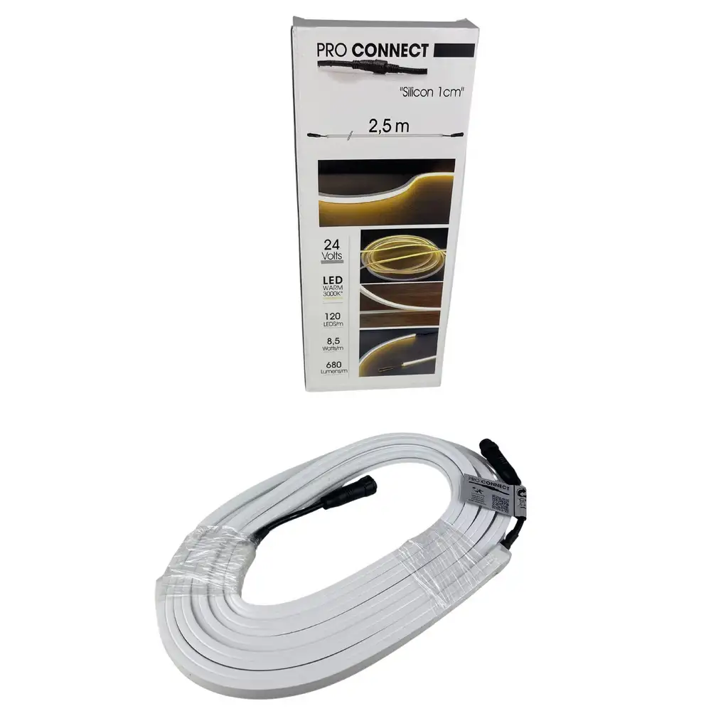  Silikon 24V LED Streifen 1 cm breit für Wegebeleuchtung