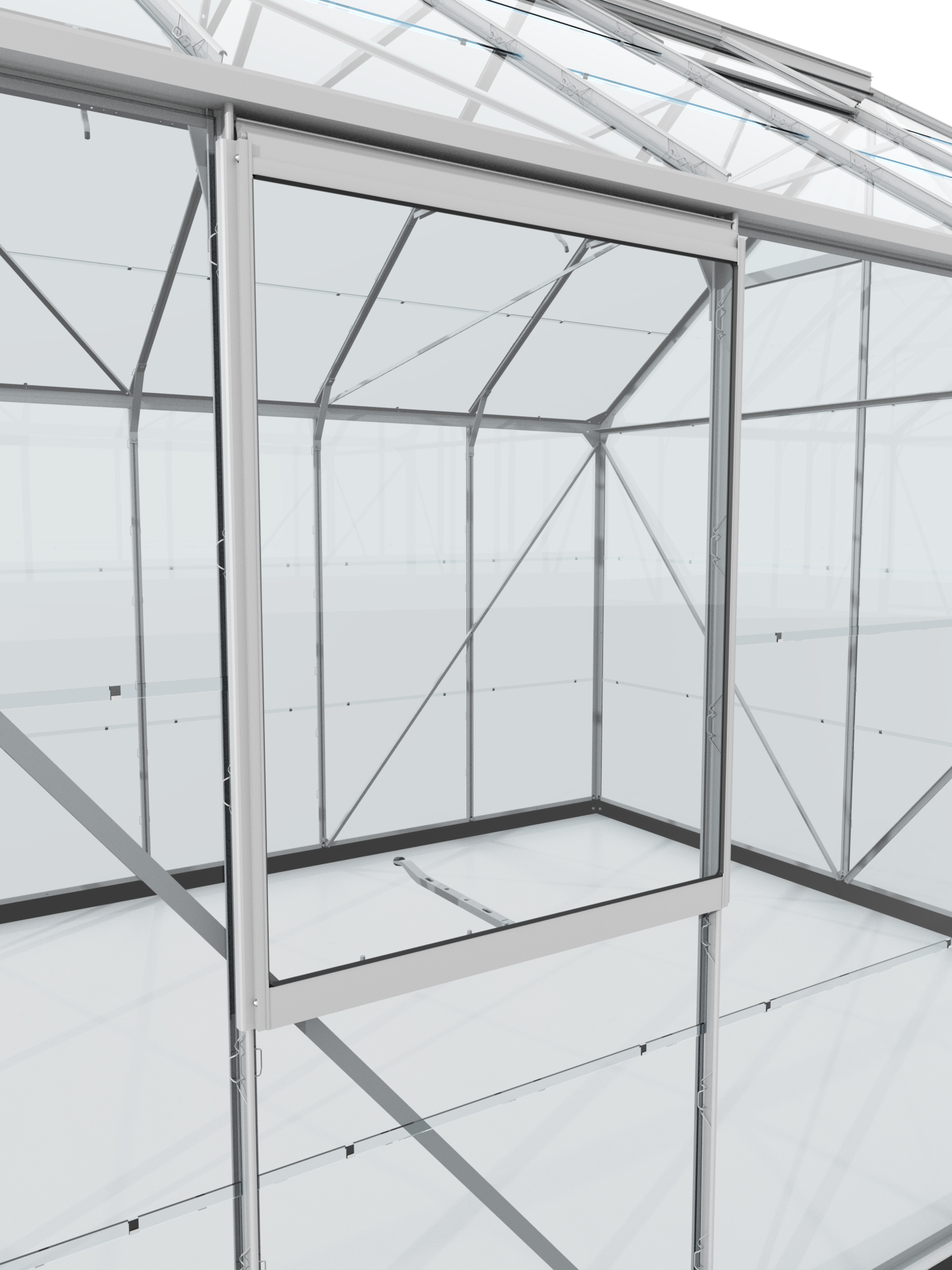 Seitenfenster V mit ESG3mm