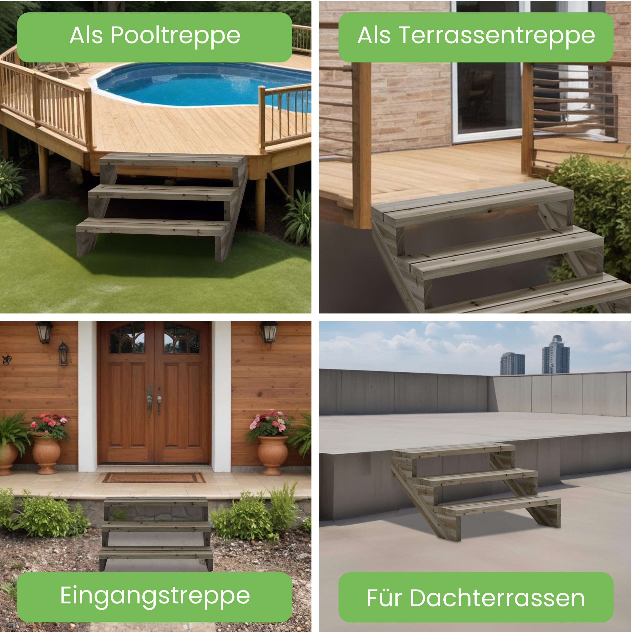 05qLpNBN9GpmcLw Terrassentreppe Kiefer kesseldruckimprägniert Treppe mit Stufen Wangentreppe Breite