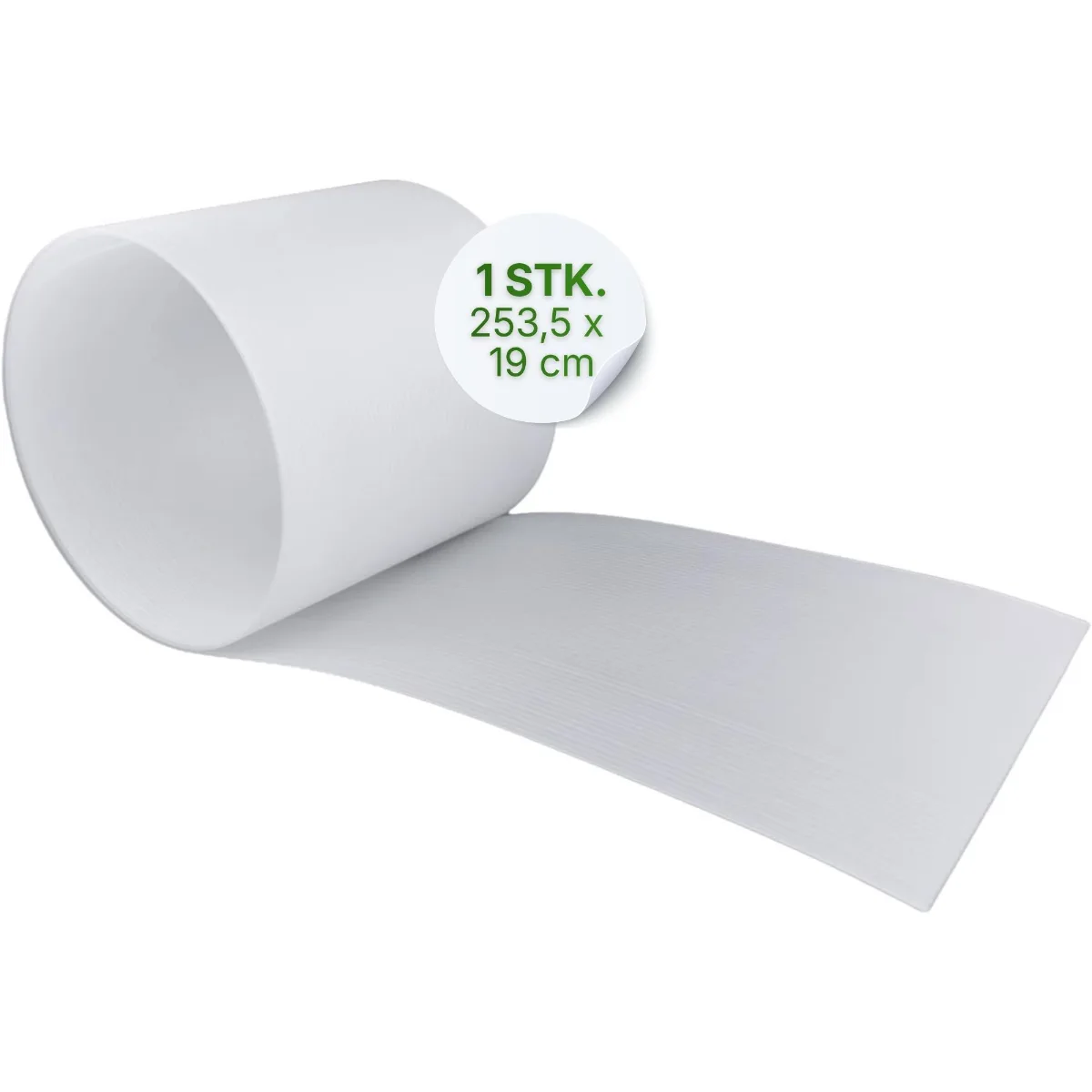 PREMIUM PP Sichtschutzstreifen für Doppelstabmatten 2535 x 190 x 1,35 mm Sichtschutz