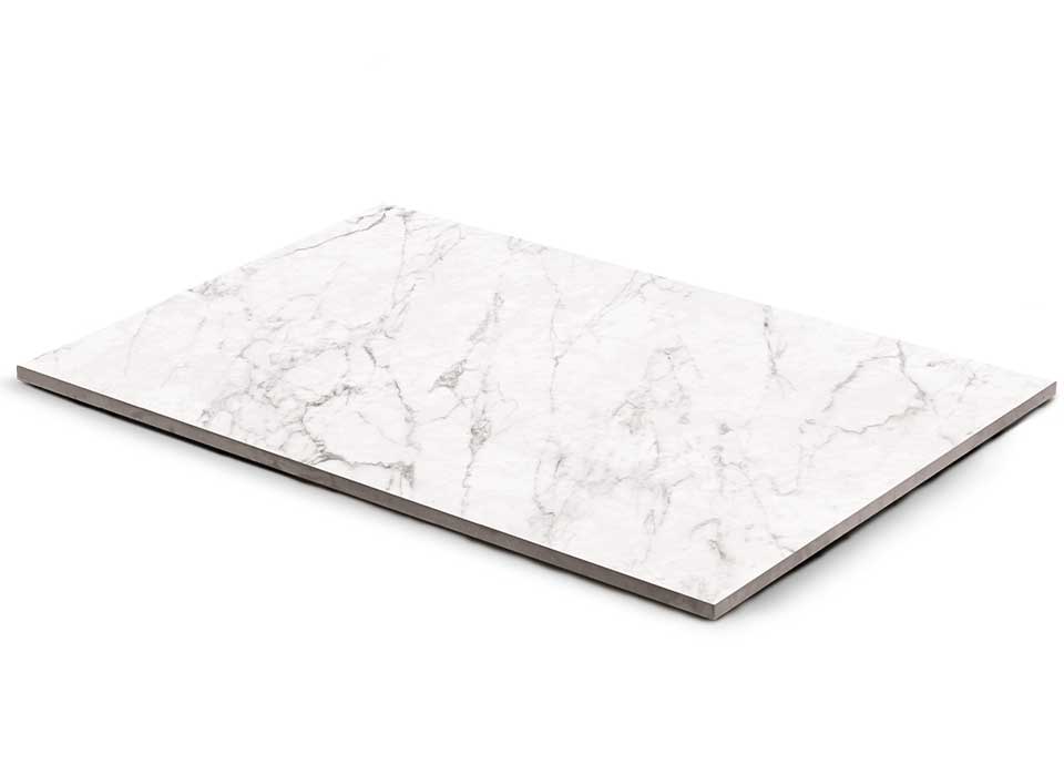 KERAMIKPLATTE DUOMO CARRARA 60x90x2 cm FEINSTEINZEUG MODERN 25,92 m², 48 STK. (1 Palette)