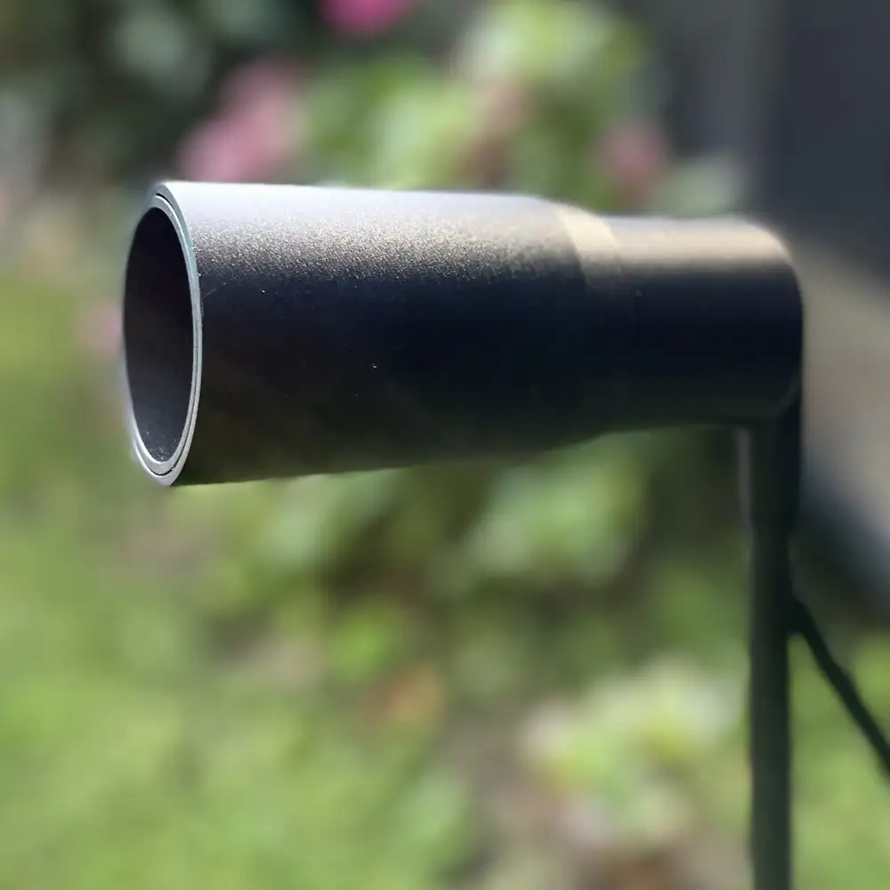LED Gartenstrahler SNIPER mit Erdspieß - mit Zoomoptik wasserdicht warmweiß - Strahler für Außen