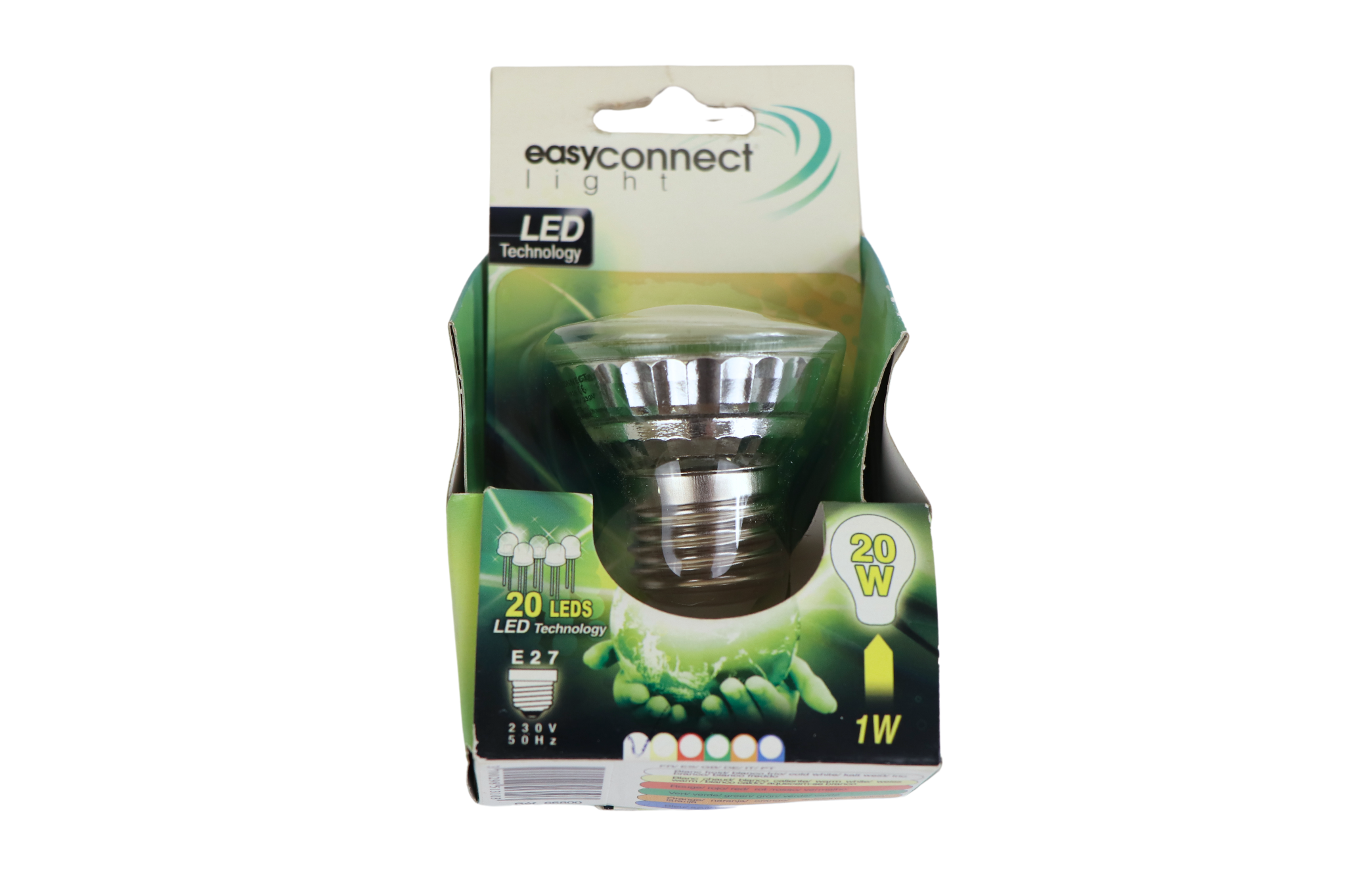 Easy Connect 20 LED-Leuchtmittel Flash und Dimmer 1 W (=20W) 60 lm