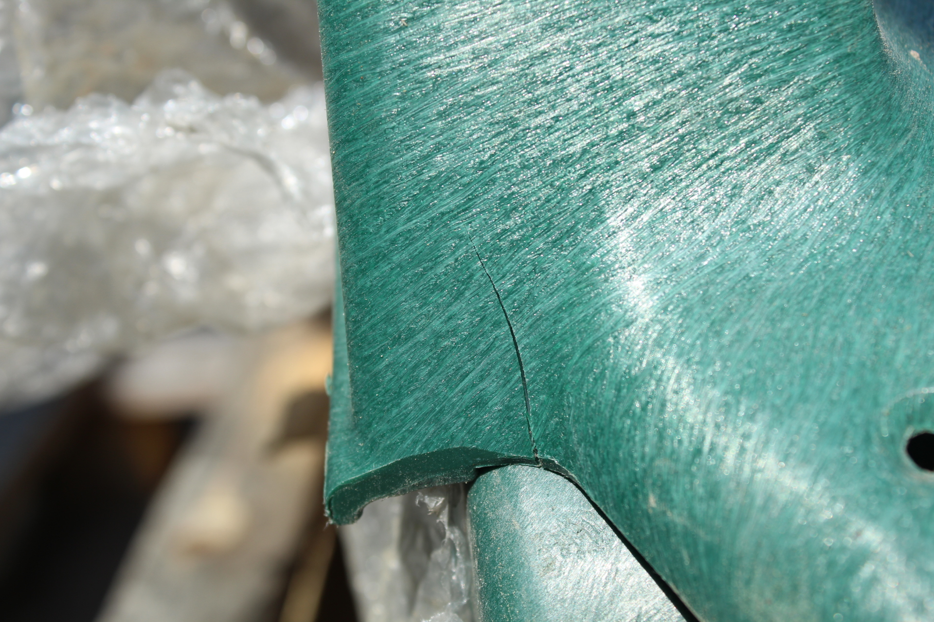 IMG_6774 2. Wahl Wellenrutsche 240 cm für Podesthöhe 120 cm Anbaurutsche aus HDPE