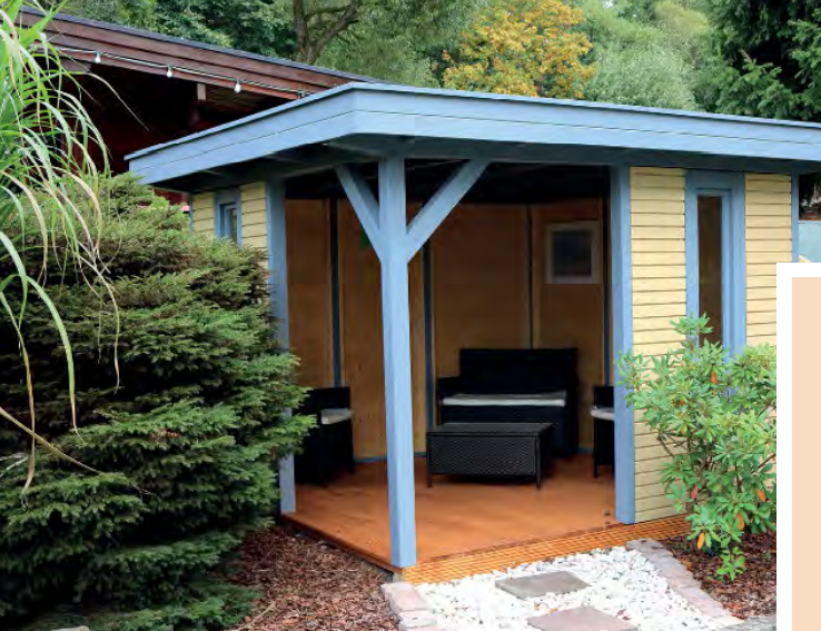 Cara-Easy-Omi-3030-F Premium Gartenhaus Cara (Easy) Omi 3030 F