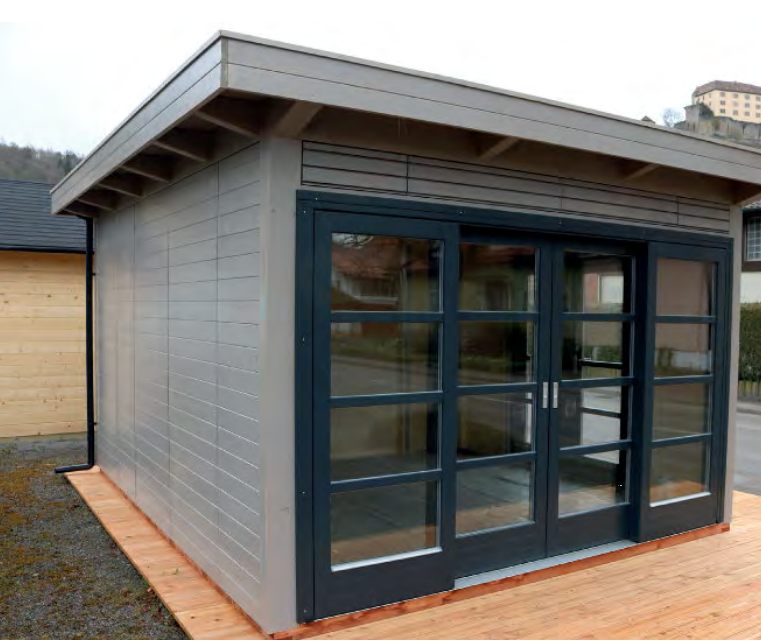 Cara-Easy-3535-F-100-SD Premium Gartenhaus Cara Easy 3535 F + 100 SD Ferienhaus