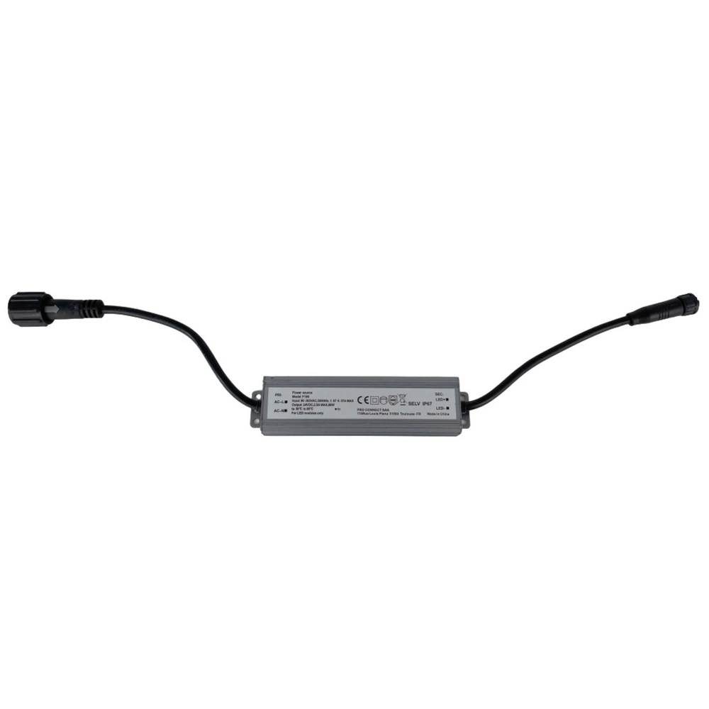 24V Transformator für LED Streifen für Außen 230V In/24V Out