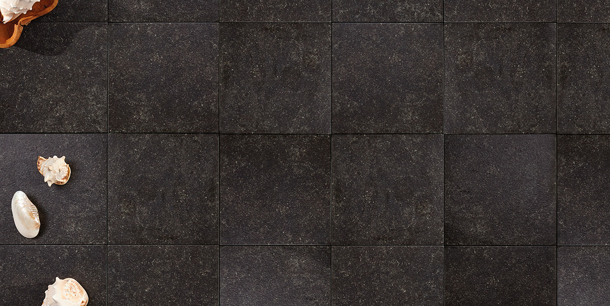 MUSEO_PIERRE_BLUE_NOIR_60x60 KERAMIKPLATTE MUSEO PIERRE BLUE NOIR 60x60x2 cm FEINSTEINZEUG MODERN 23,04m², 64 STK. (1 Palette)