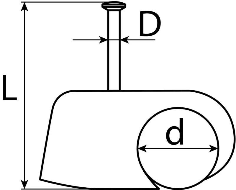 Nagelschellen 5,00 - 7,00mm (50 Stück) - (593 5 7 85)