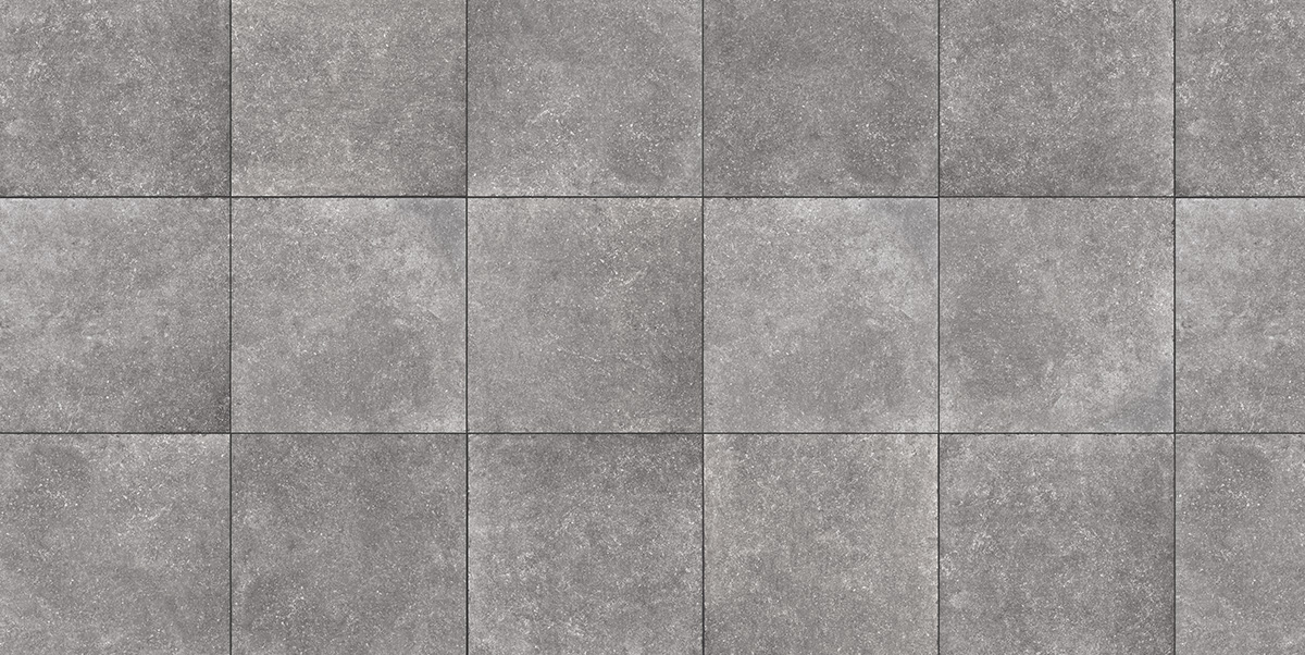 SUPER HARD KERAMIKPLATTE BLUSTONE GREY 60x60x3 cm FEINSTEINZEUG MODERN 15,84 m², 44 STK.