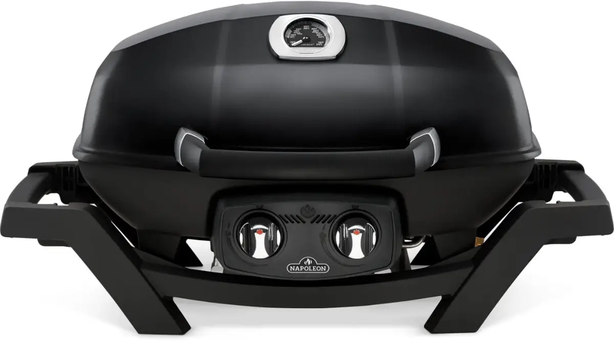 Napoleon TravelQ PRO285 Gasgrill schwarz – mobiler Tischgrill