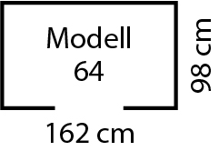 Gerätehaus Leipzig II 64, anthrazit matt