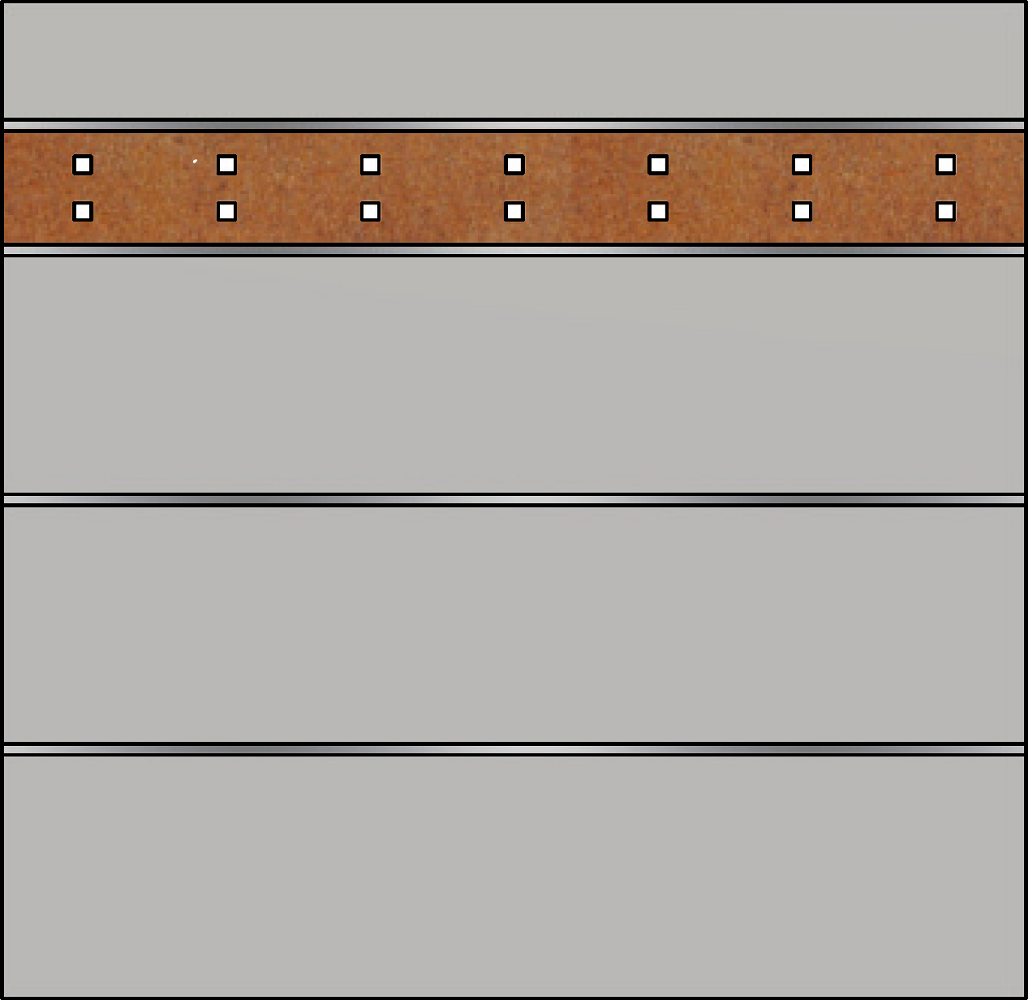 Elevato Sichtschutzsystem moderner Gartenzaun aus HPL pflegefrei Board