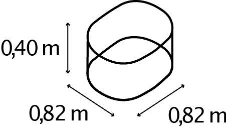 Hochbeet Terra Rund 401