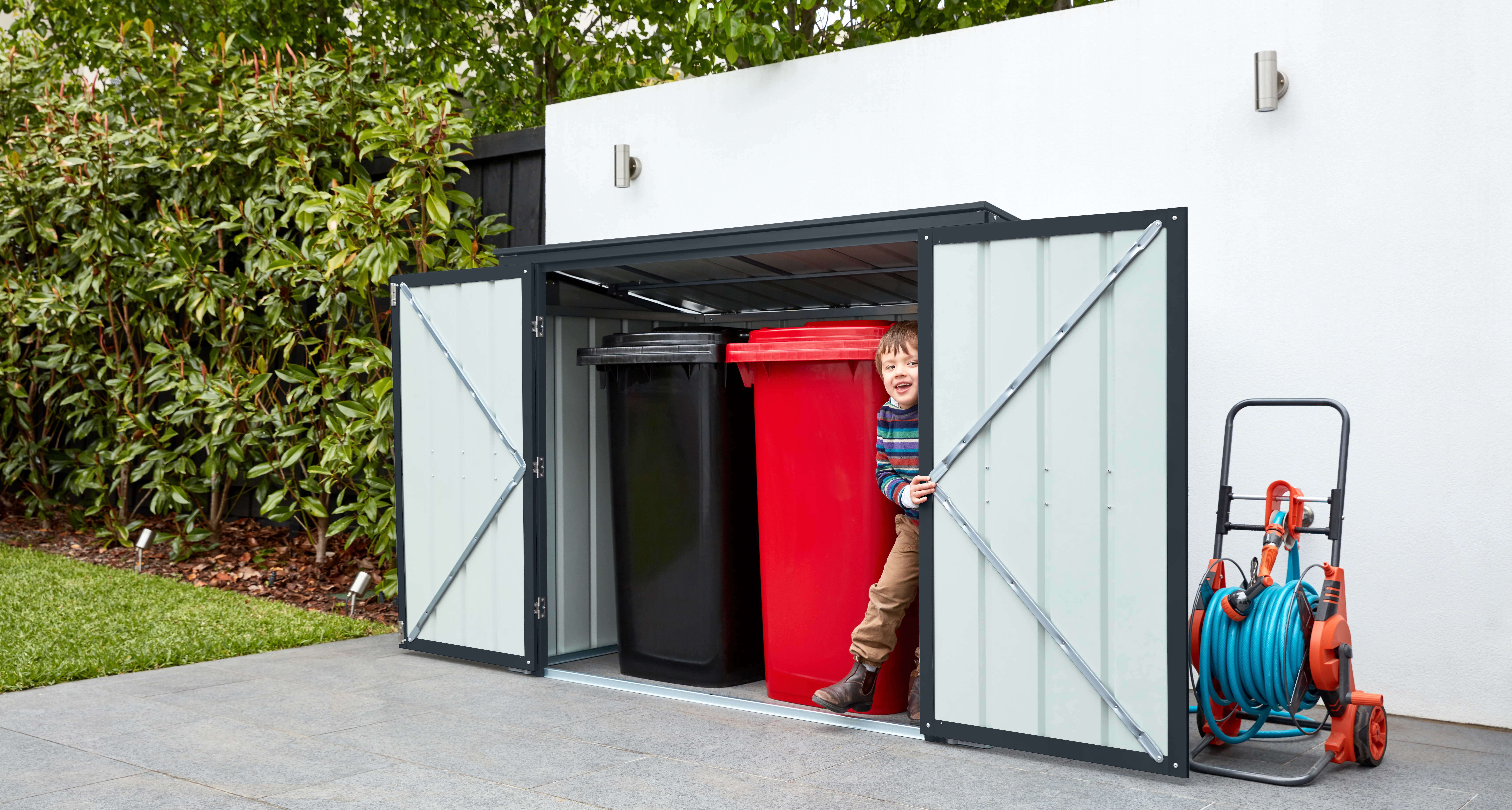 MGH_TonnenDepot_Easy_53_anthrazit_40003253_25 Mülltonnenbox Tonnen-Depot „Easy“ 5x3 - 2bins