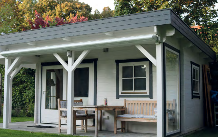 Alabama-3 Premium Gartenhaus Alabama