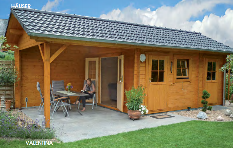 Valentina-1 Premium Gartenhaus Velantina