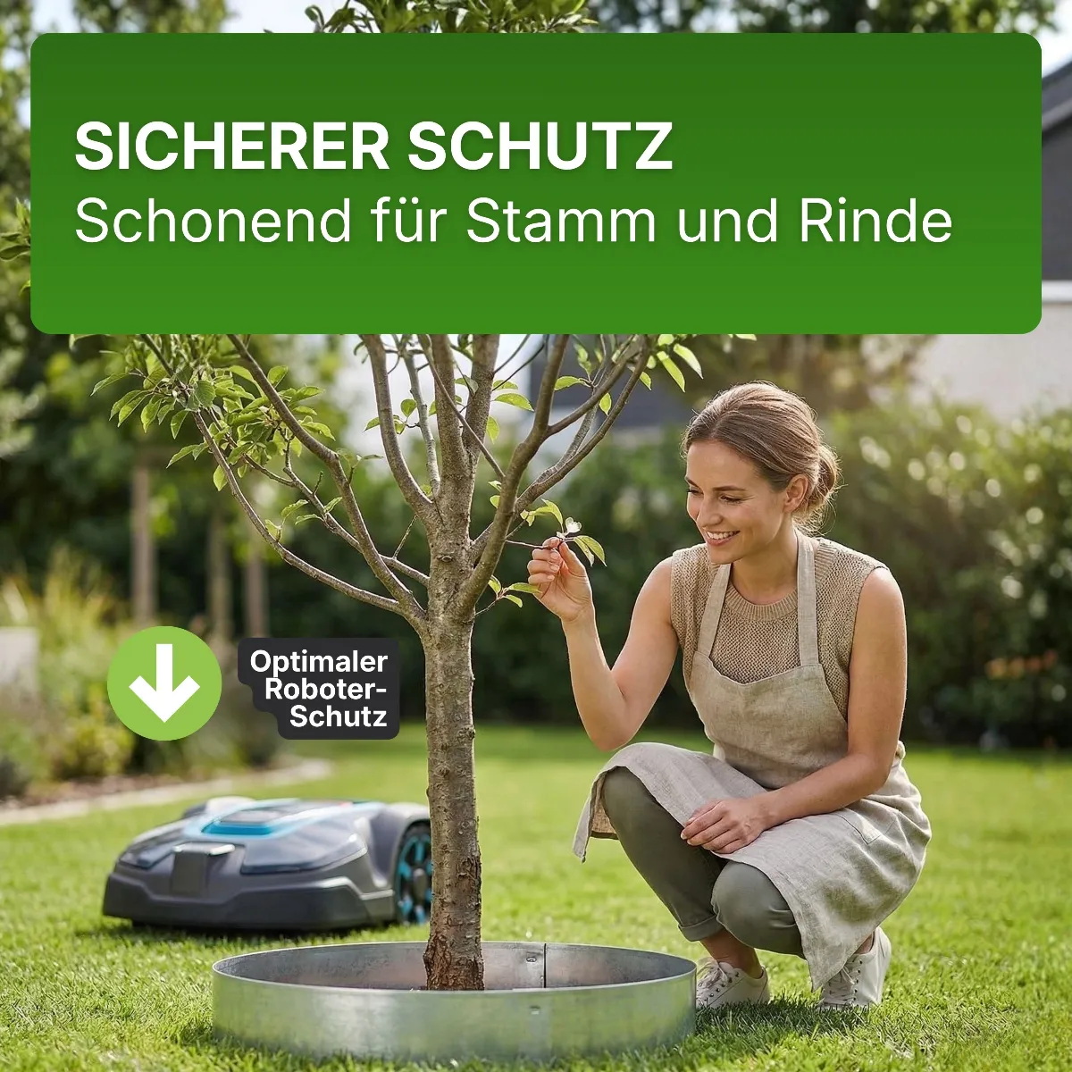 Rasenkante Kreis Beetumrandung Rasenbegrenzung Beeteinfassung