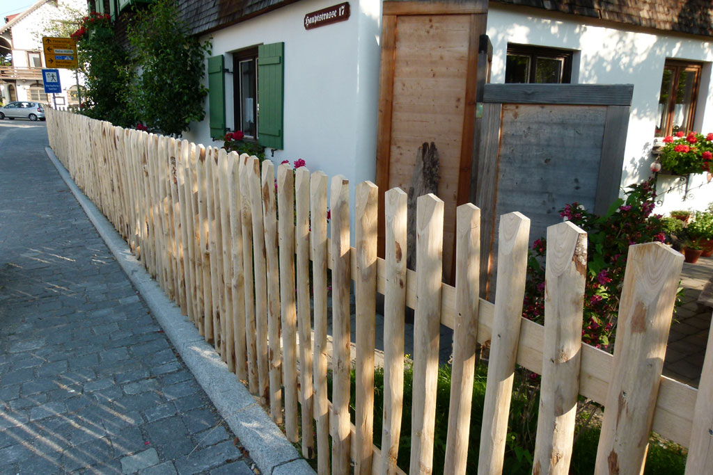 LAT_008O95toiMNctXNb Zaunlatte Typ C 27x60 mm Kastanienholz französische Kastanie