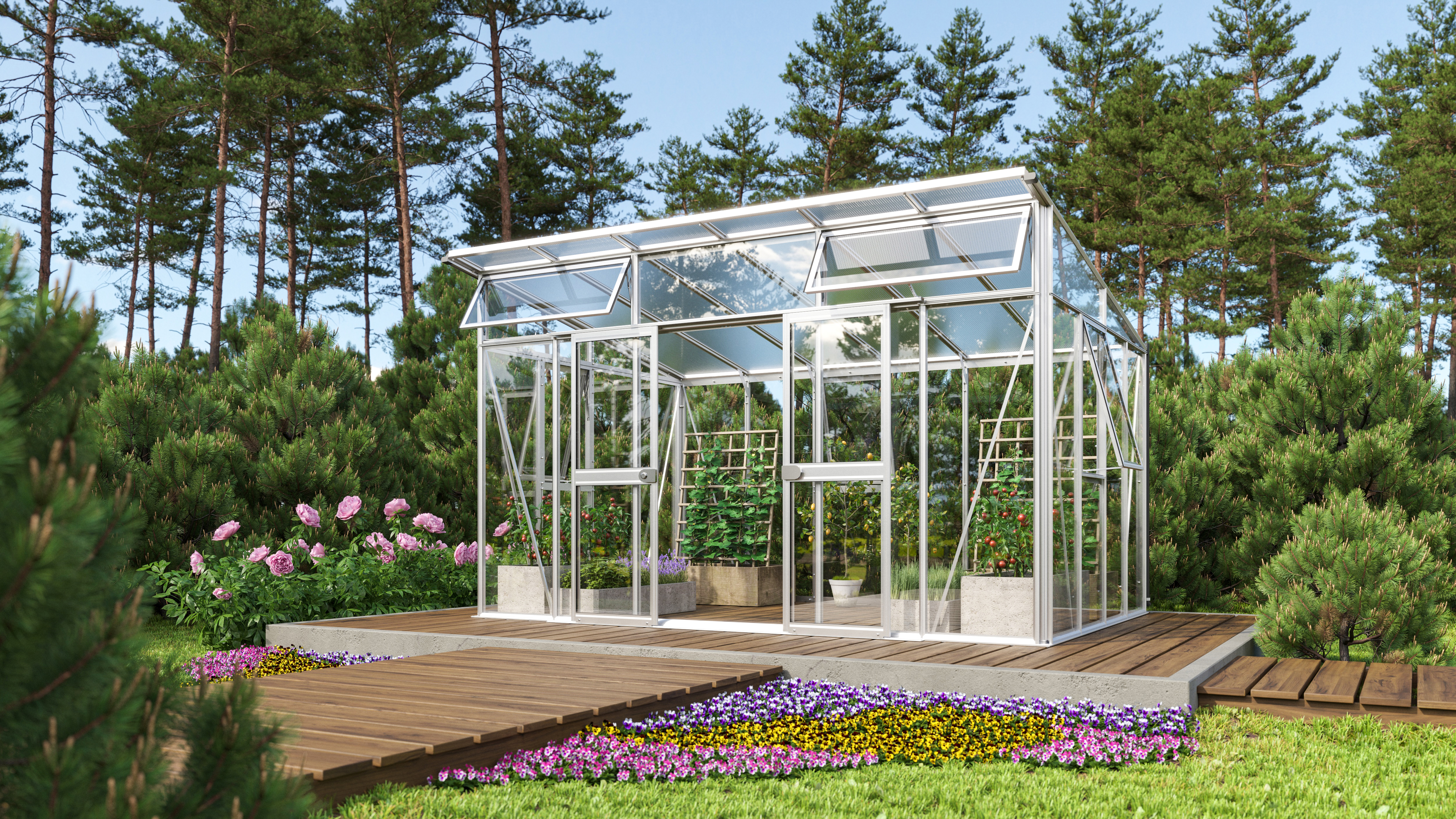 Gewächshaus Aura 11500 ESG/HKP