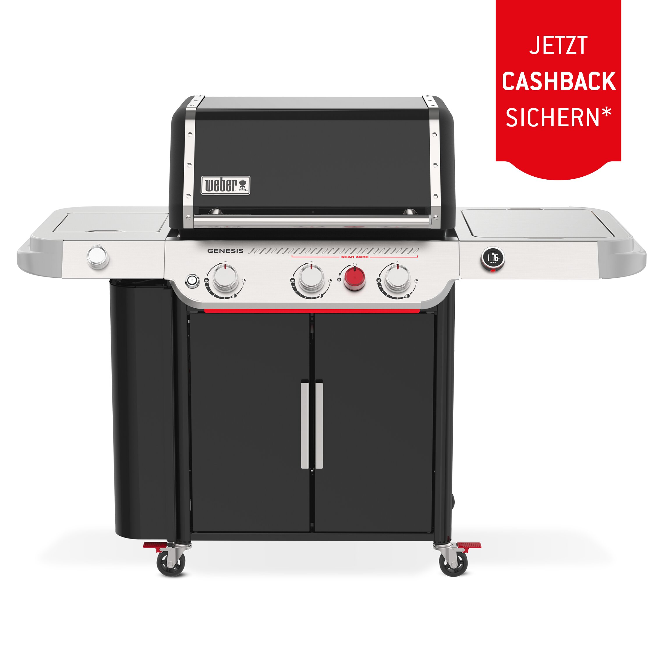 Weber Genesis EPX-335W GBS Black Smart Gasgrill