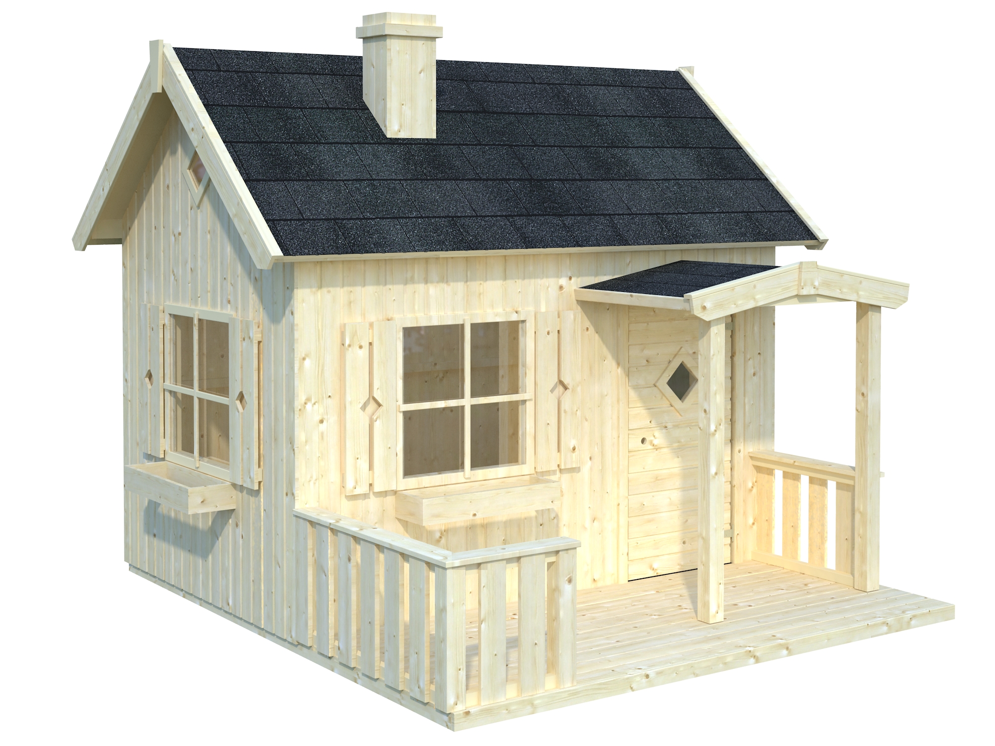 Otto_3-6_m2_visual_white Kinderspielhaus Otto