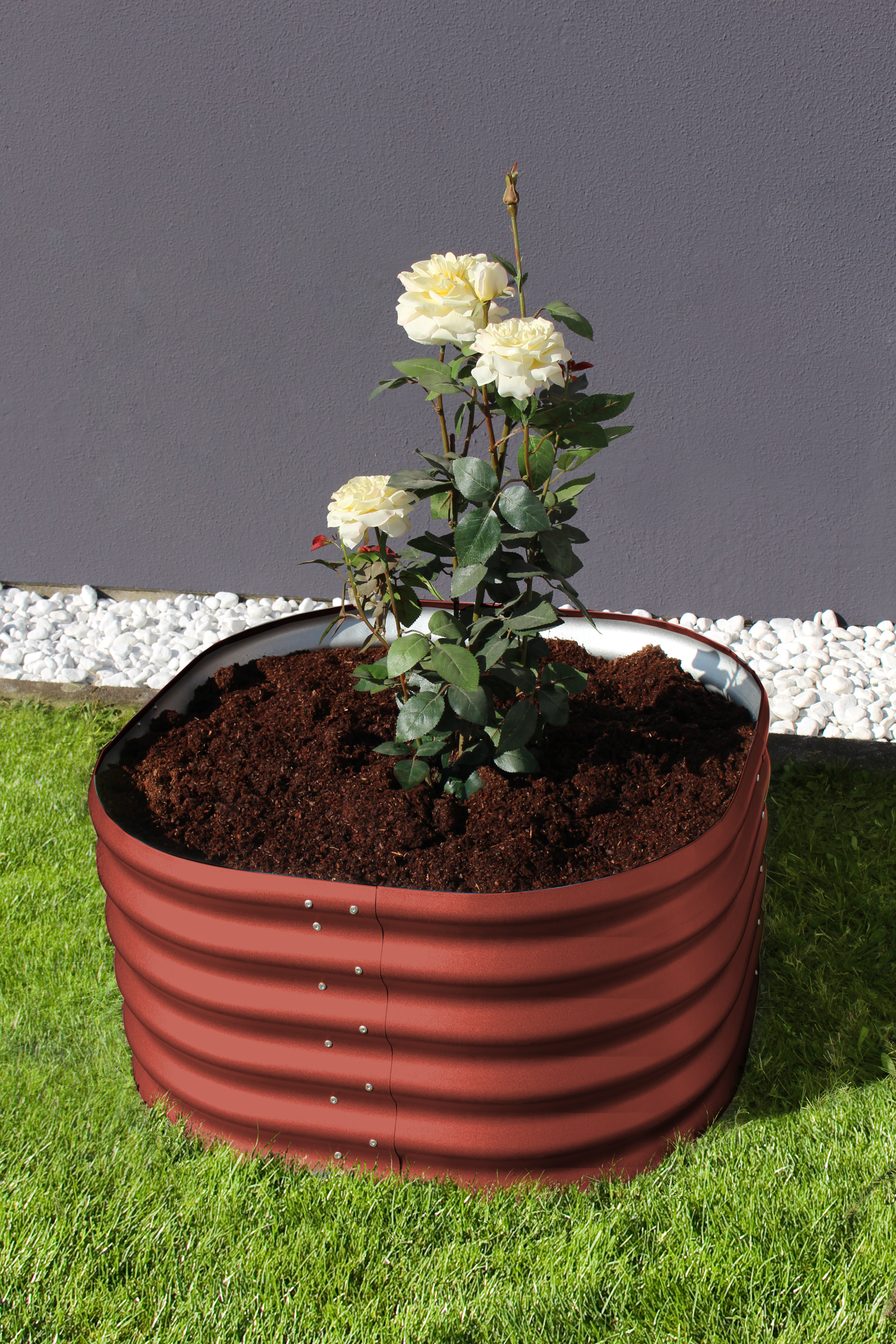 Hochbeet Terra Rund 401, rubin