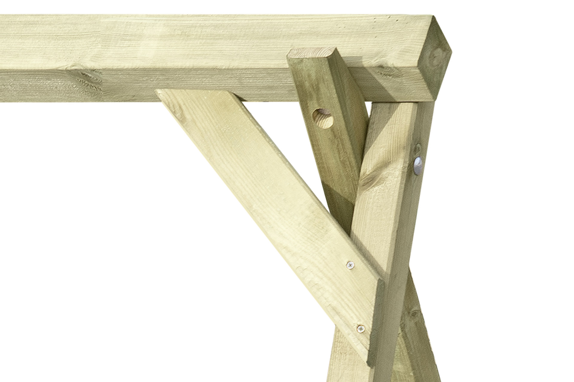 BASIC-detail-01qE1pgnjiXrjd6 Premium Doppelschaukel Sina Kiefer imprägniert Kinderschaukel mit zwei Schaukelsitzen TÜV geprüft