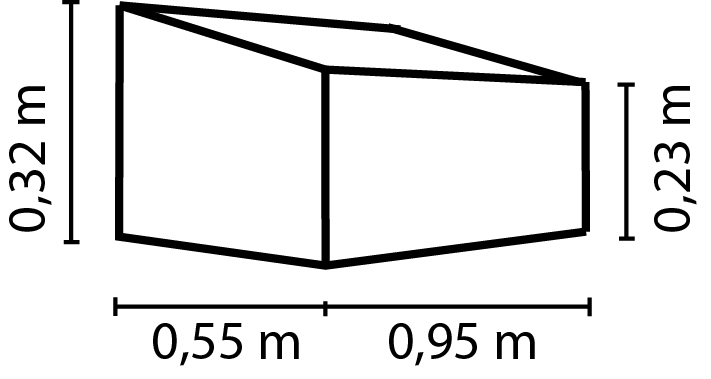 SK_EX_Levana_II_40000957 Frühbeet Levana 2, kiesel