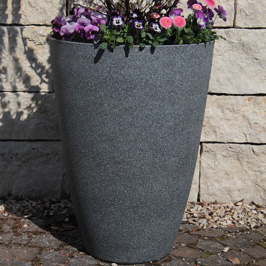 s-l1600AIsr2S6m9y30S Pflanzkübel rund aus Kunststoff Pflanztopf für den Garten Blumentopf außen Übertopf