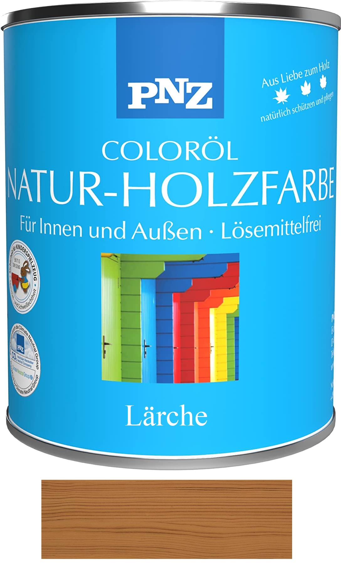 LaerchekdPPuTgJe0hGk PNZ Natur-Holzfarbe Coloröl, Gebinde: 0.75L, Farbe: Lärche