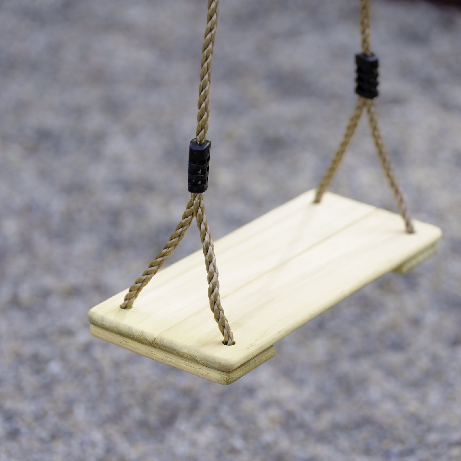 Schaukelsitz aus Holz Kinderschaukel Sitzfläche 44x18cm