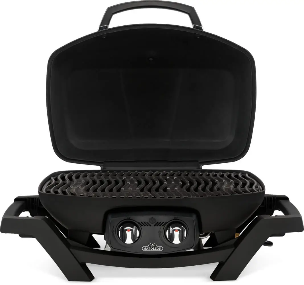 Napoleon TravelQ PRO285 Gasgrill schwarz – mobiler Tischgrill
