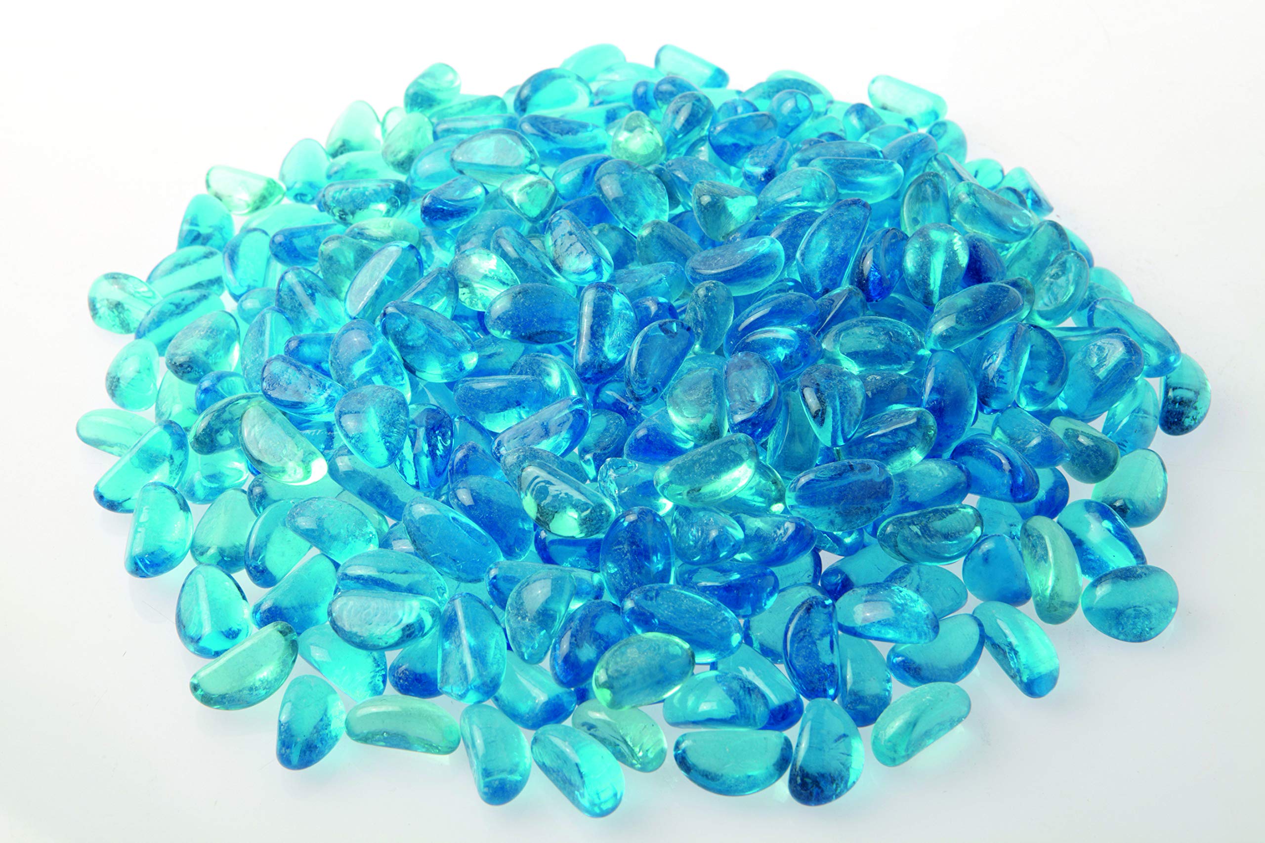 Dekorative Steine 5 kg Glasnuggets Splitt Gabionnenfüllung