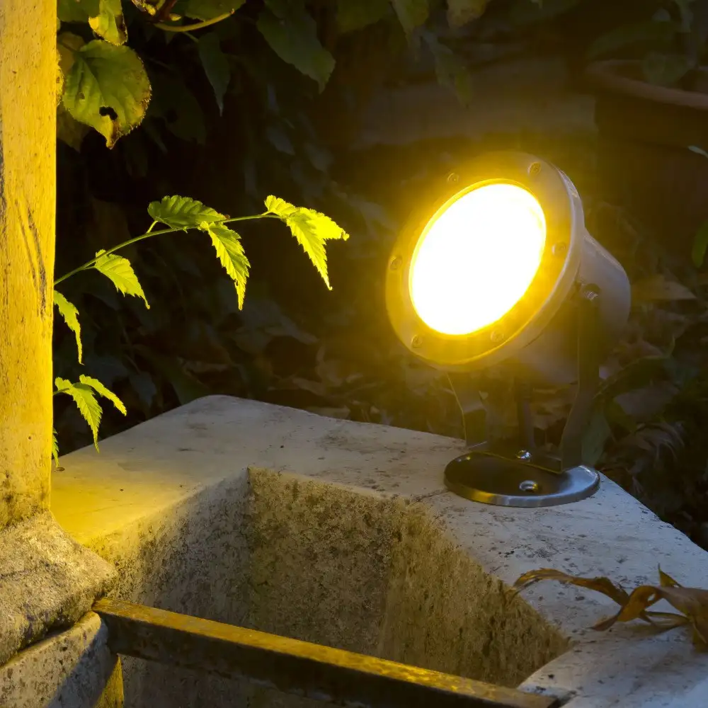 LED Edelstahl-Unterwasser-Außenstrahler 10 W NAUTILUX Teichbeleuchtung