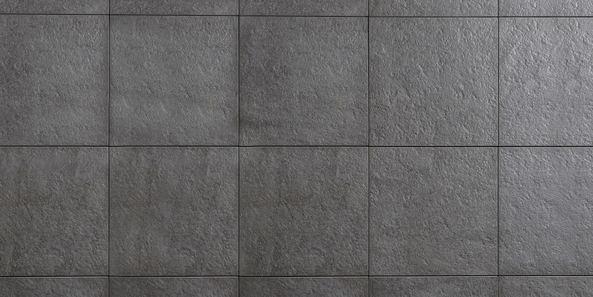 KERAMIKPLATTE CASTELLO ANTRAZYT 80x80x2 cm FEINSTEINZEUG MODERN 0,86 m², 1 STK.