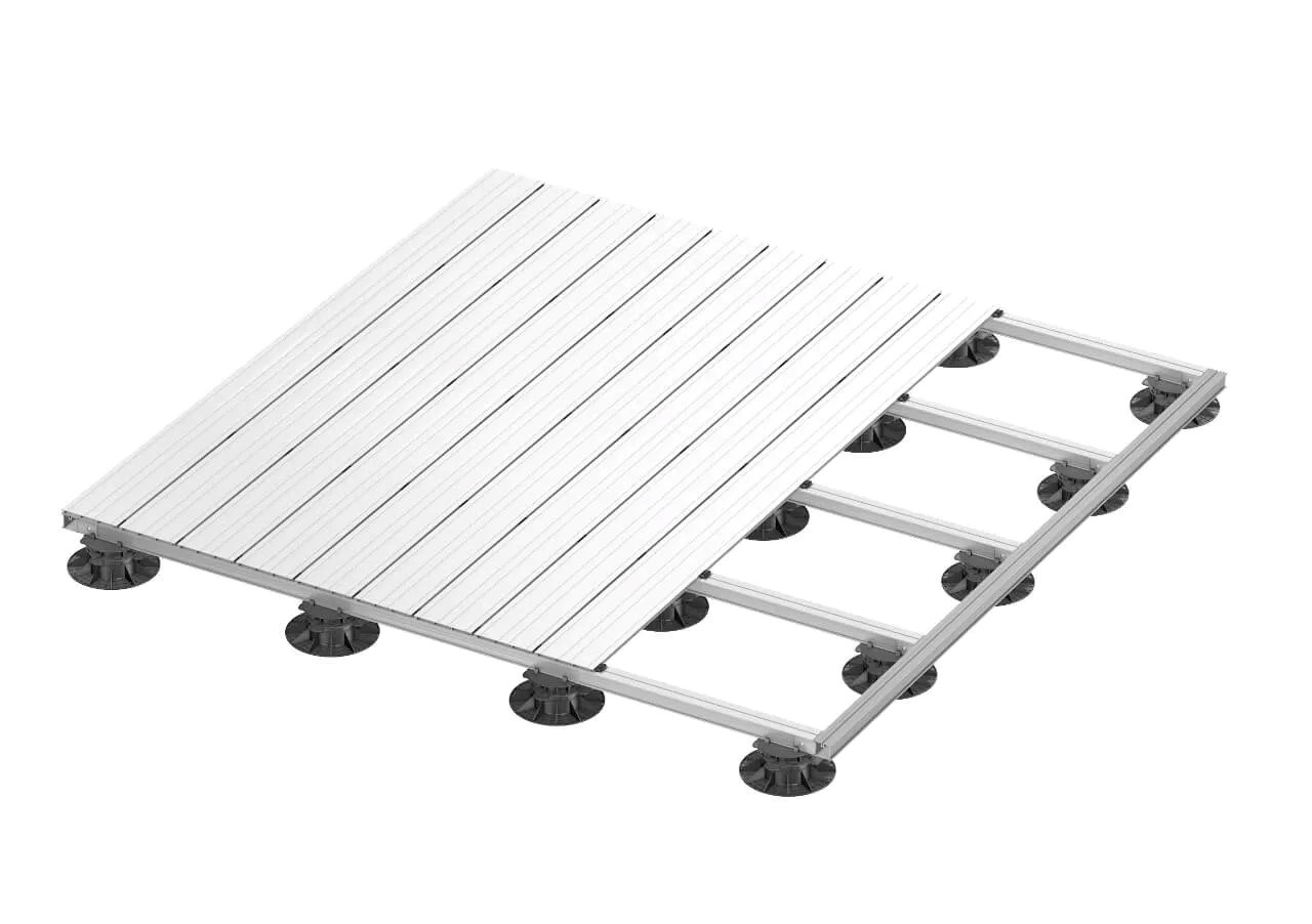 2qdMWsa0EWoNxG Alu-Bodenprofil Cleverdeck 10x145x4000 mm Fassadenprofil Terrassenbelag Verkleidungsbelag