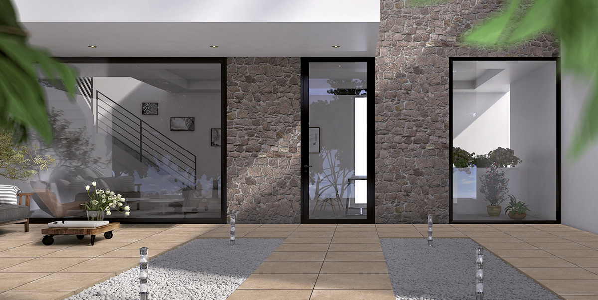 CEMENTO_TAUPE_AMBXnvPFgauOikCu SUPER HARD KERAMIKPLATTE CEMENTO TAUPE 60x60x3 cm FEINSTEINZEUG MODERN 15,84 m², 44 STK.