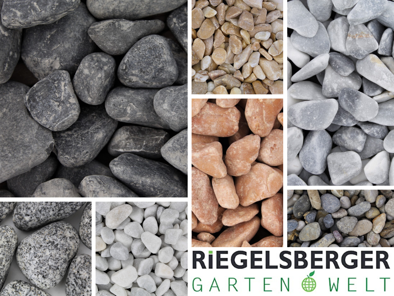 Kies 5 kg Naturkies gewaschenem Gartenkies Teichkies Deko Wegkies Wegsteine Zierkies Gartenwelt Riegelsberger