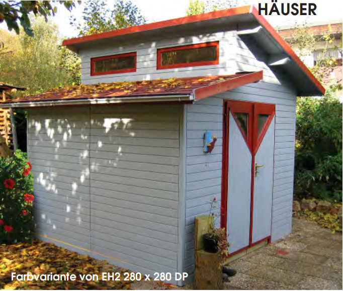 MH2-2828-DP_1 Premium Gartenhaus MH2 2828 DP