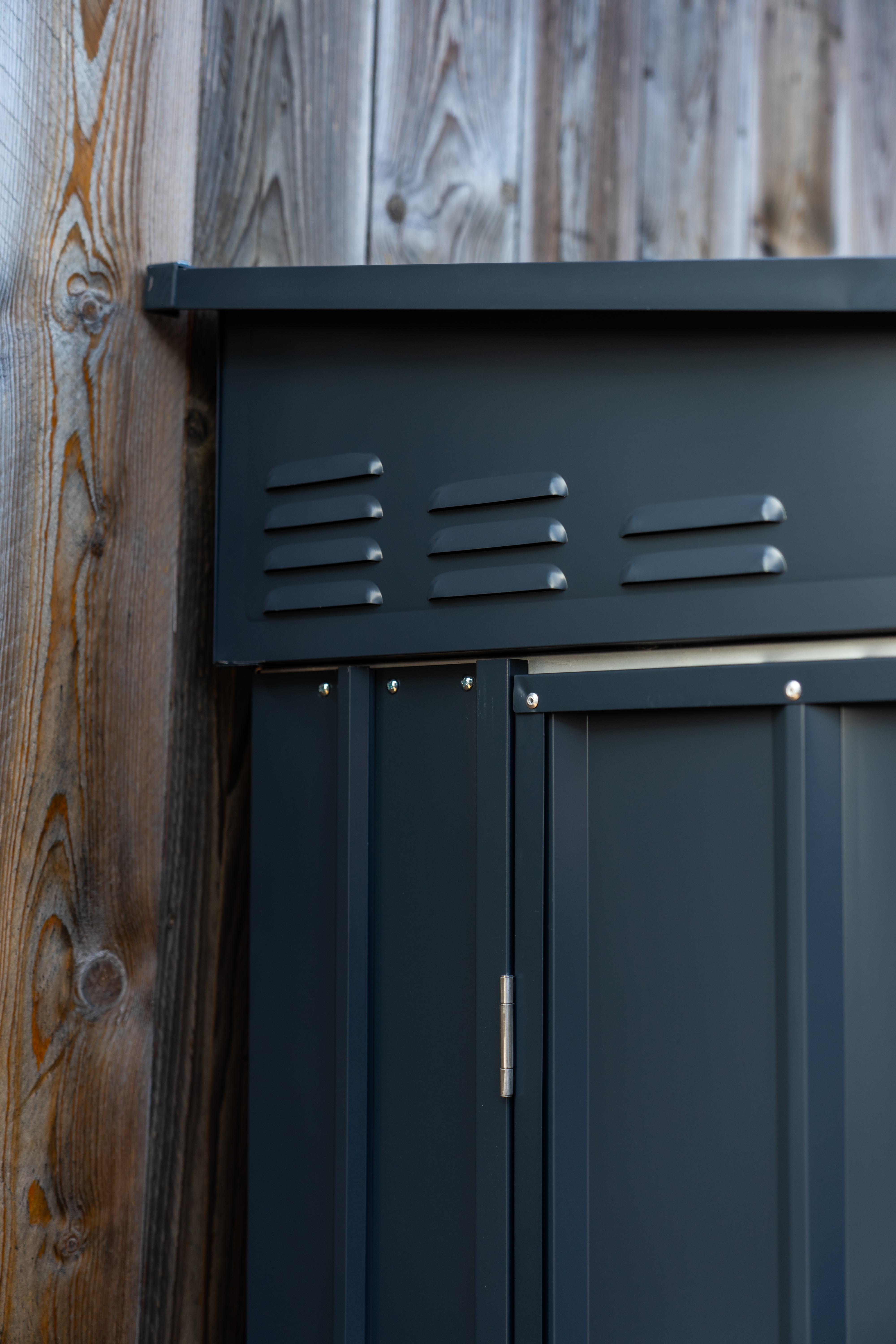 Gerätehaus Wand-Zierde „LeanTo“ 56 H178, anthrazit